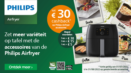 Philips - Tot €30 cashback op accessoires