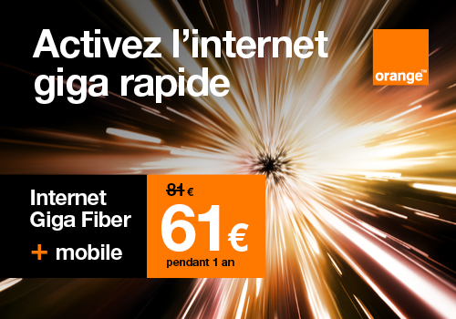 Internet Giga Fiber | Orange