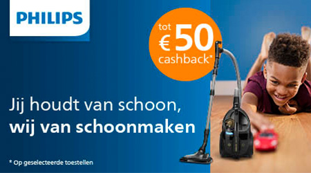 Philips - Tot €50 cashback